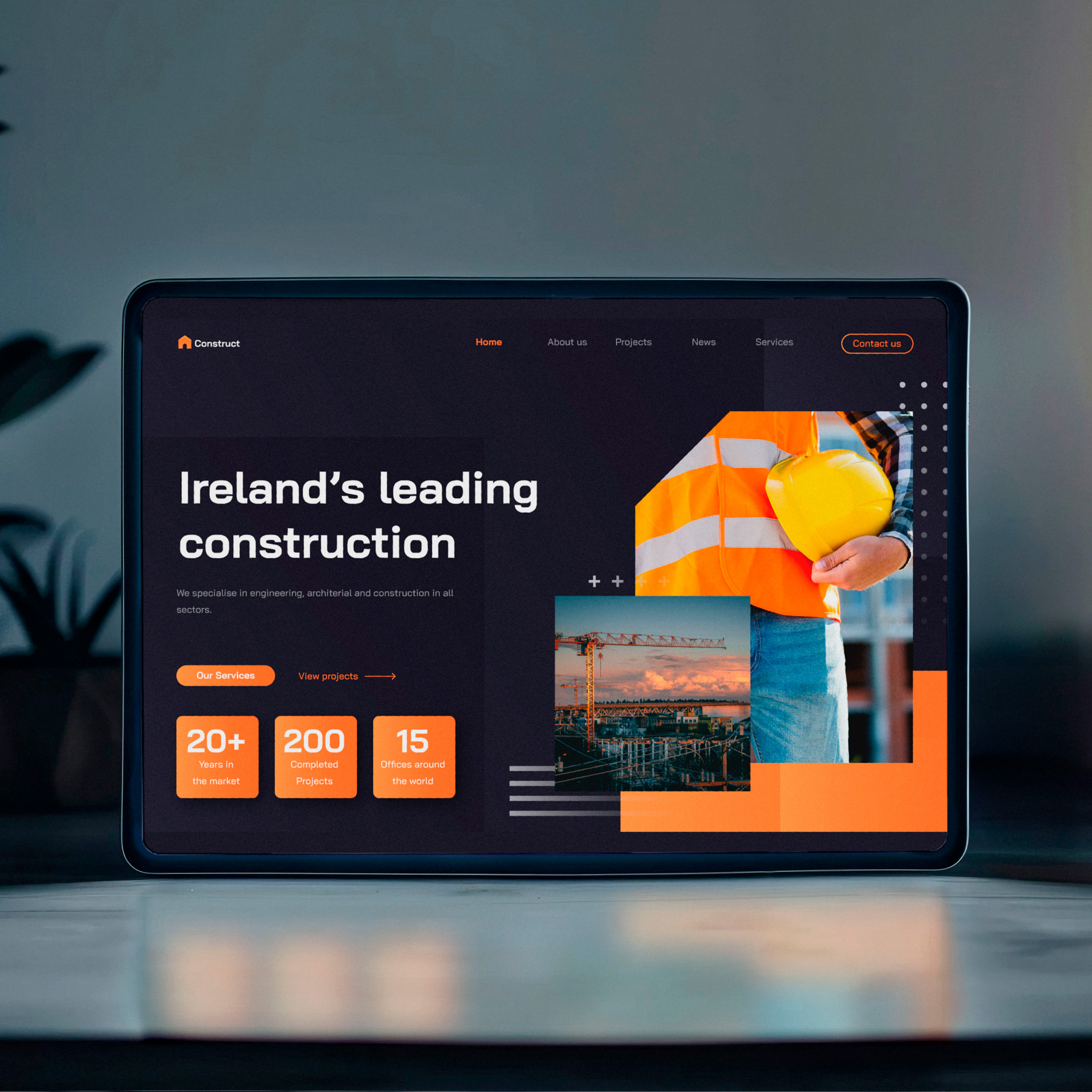 web design page example by designovation