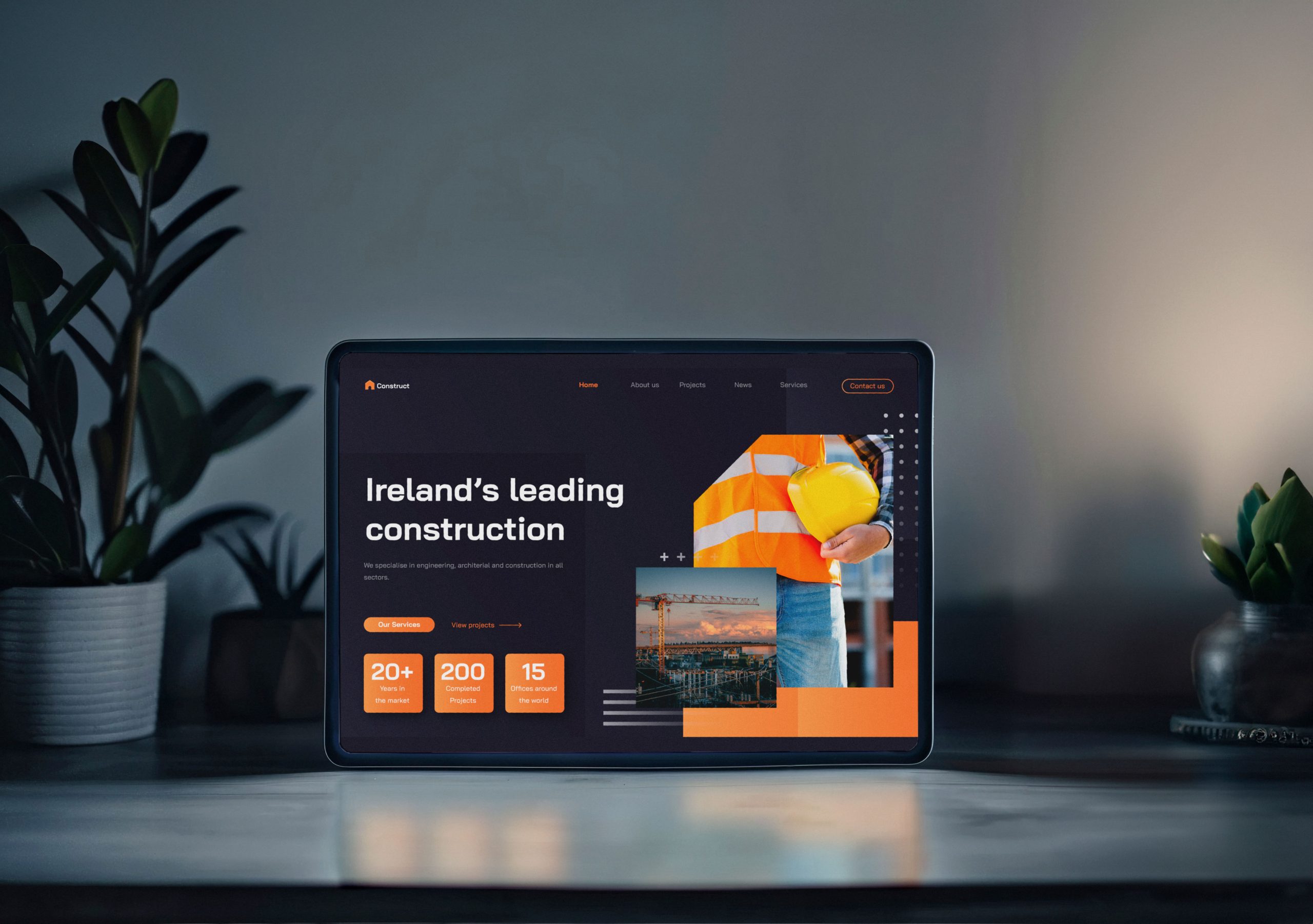 web design page example by designovation